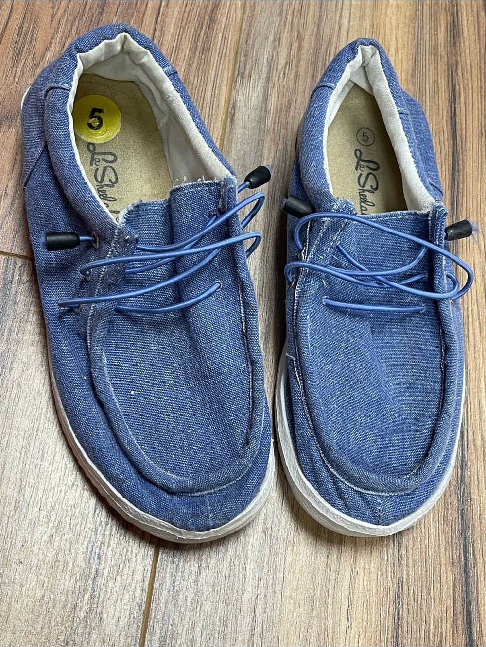 Strada Women's Blue Casual Slip-On Loafers